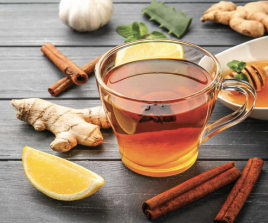 Hot dawa tea
